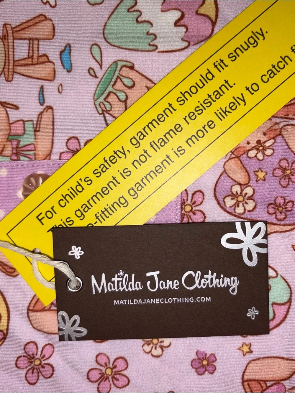 Matilda Jane Enchanted Egg Hunt pajamas sz 18-24 months NWT